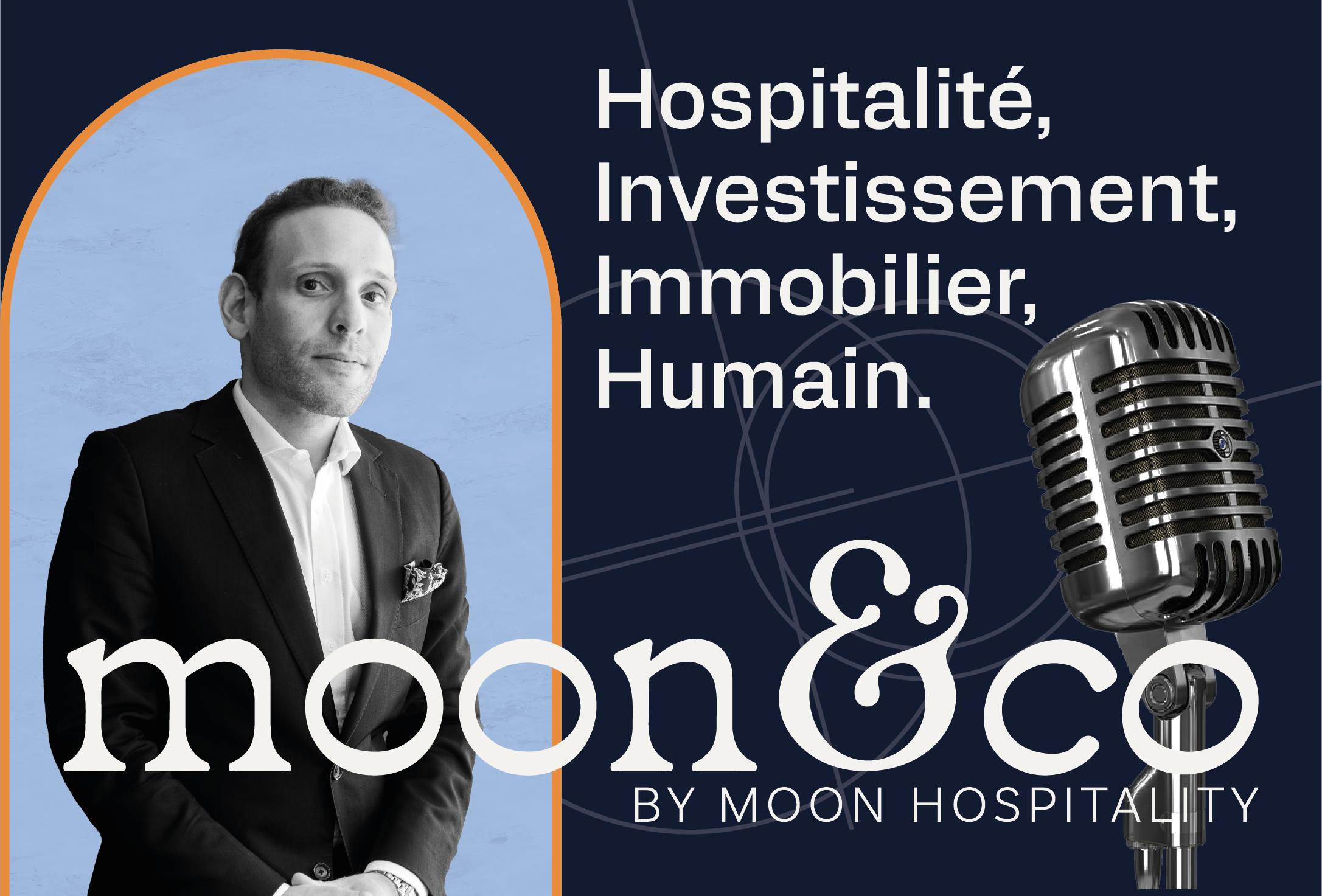 Logo podcast moon & co